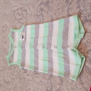 3 month sleeveless bodysuit
